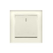 Переключатель проходной 1-кл. СП Бриллиант 10А IP20 сл. кость UNIVersal 7948592