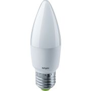 Лампа светодиодная 94 493 NLL-C37-7-230-2.7K-E27-FR 7Вт свеча 2700К тепл. бел. E27 500лм 176-264В Navigator 94493