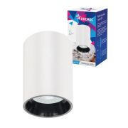 Светильник светодиодный FixtGU10_002White GU10 накладной бел. КОСМОС KFixtGU10_002White