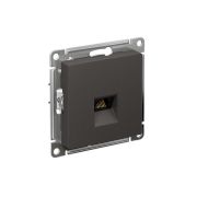 Розетка компьютерная AtlasDesign RJ45 кат.5E механизм базальт SE ATN001483