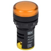 Лампа светосигнальная AD22DS d22мм 230В AC/DC желт. KARAT IEK BLS10-ADDS-230-K05