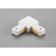 Коннектор L-образный PTR P CL-WH пластик бел. JazzWay 5052093