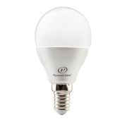 Лампа светодиодная RS LED G45 E14 6W 220-240V 6Вт шар матовая 2700К тепл. бел. E14 600лм 220-240В Ra90 Русский Свет 15010445050