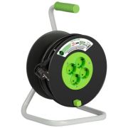 Удлинитель на пластик. катушке 4х20м с заземл. 16А IP20 GREEN LINE KAT-3x1.5-20m ПВС 3х1.5 Эра Б0065135