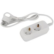 Удлинитель 2х1.5м с заземл. 10А IP20 GREEN LINE UDL-10-215-E ПВС 3х0.75 Эра Б0064978