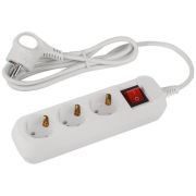 Удлинитель 3х1.5м с заземл. 10А IP20 GREEN LINE UDL-10-315-ES ПВС 3х0.75 с выкл. Эра Б0065051