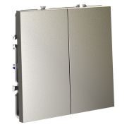 Выключатель 2-кл. СП S70 10А механизм шелк Voltum VLS020104