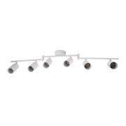 Светильник PCL-0606 6xGU10 IP20 230В WH настен./потолочн. декор. под лампу JazzWay 5066786