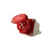 Розетка стационарная ОП PPC 124 32А 4п 3PPE 380В IP44 JazzWay 5072718
