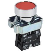 Кнопка LAY5-BA42 1НЗ без подсветки красн. KARAT IEK BBT61-BA-K04